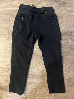 GAP Fit Black 3Y Zipper Pocket Joggers